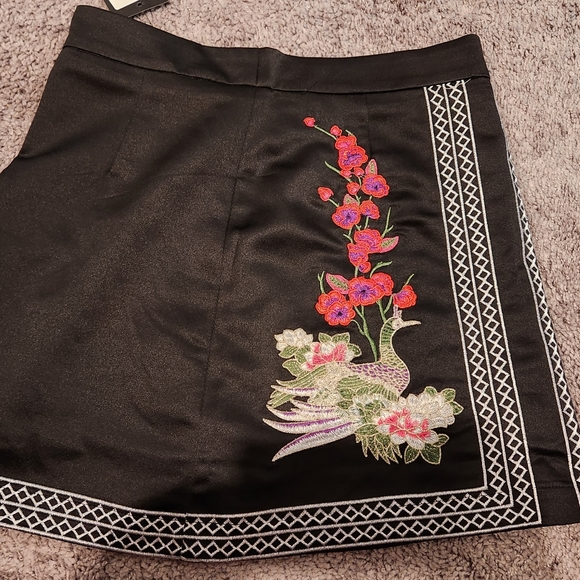 Black Mini Skirt - Picture 1 of 7